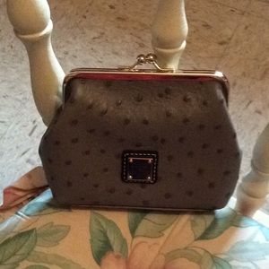 Dooney & Bourke kiss lock wallet
